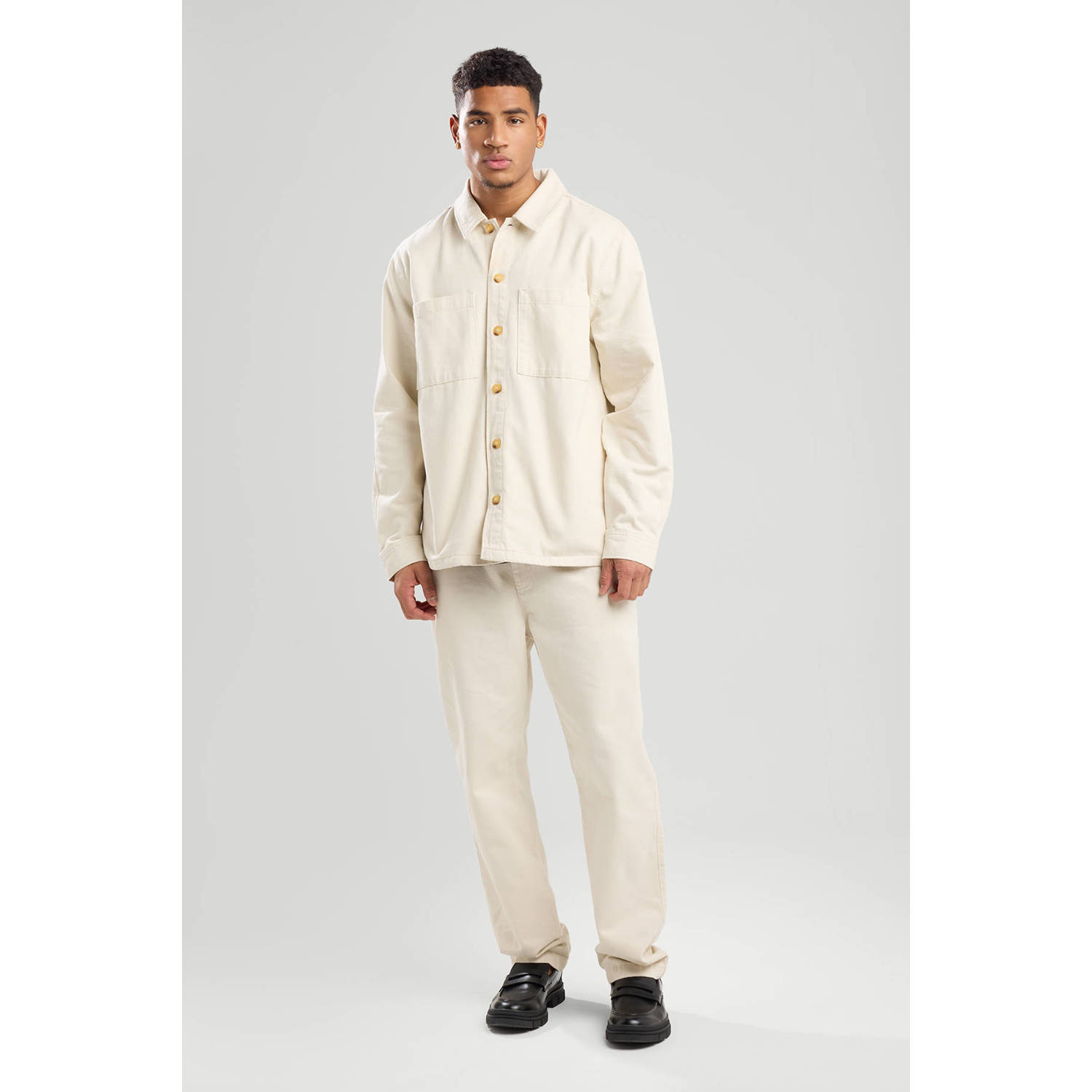 America Today overshirt ecru