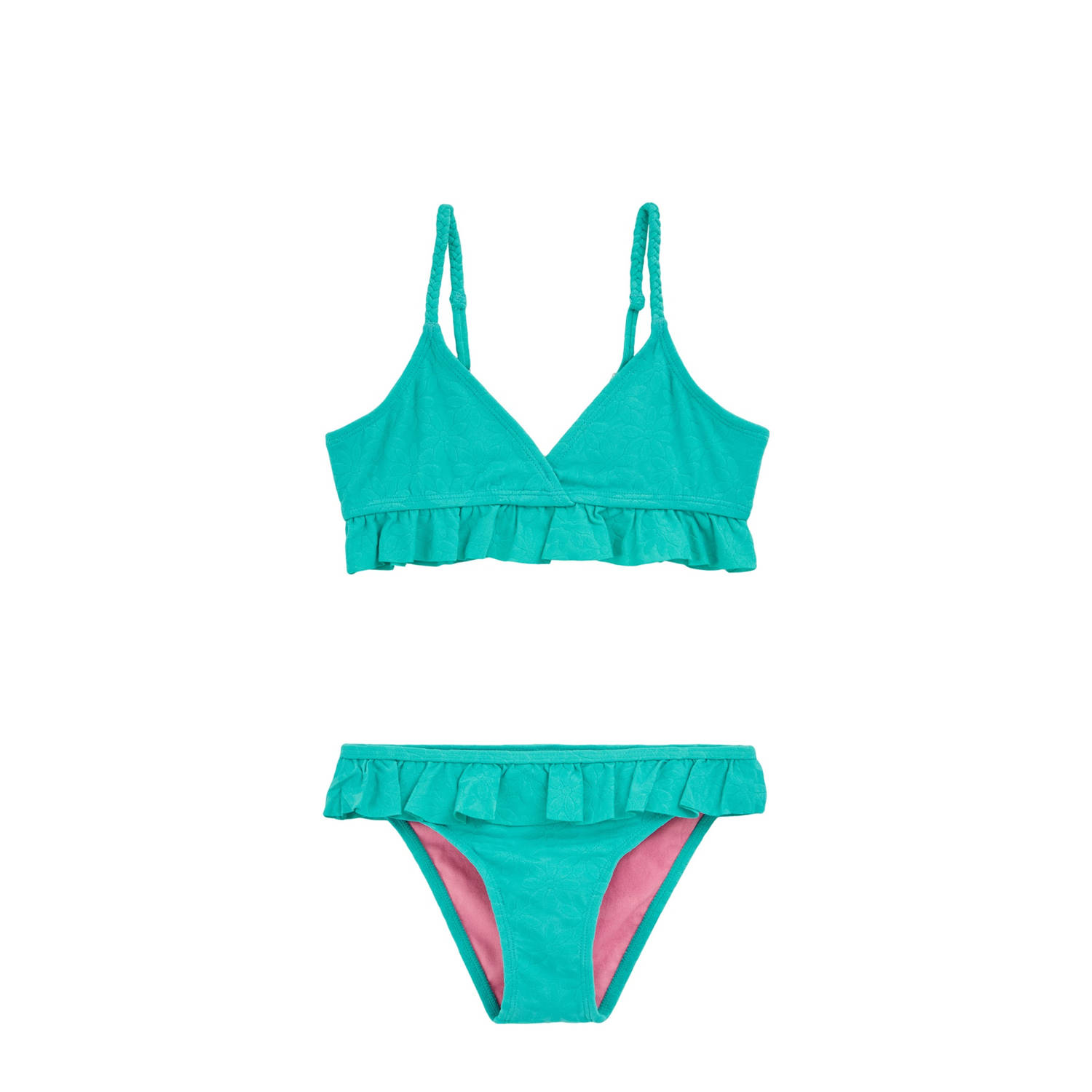 WE Fashion bikini petrolgroen