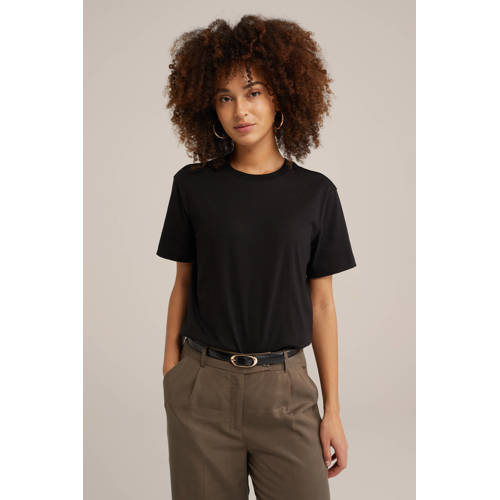 WE Fashion T-shirt zwart afbeelding