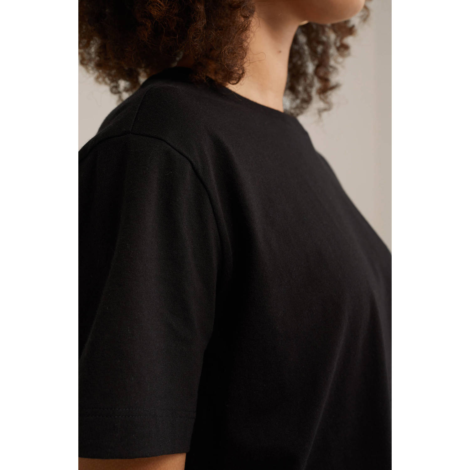 WE Fashion T-shirt zwart