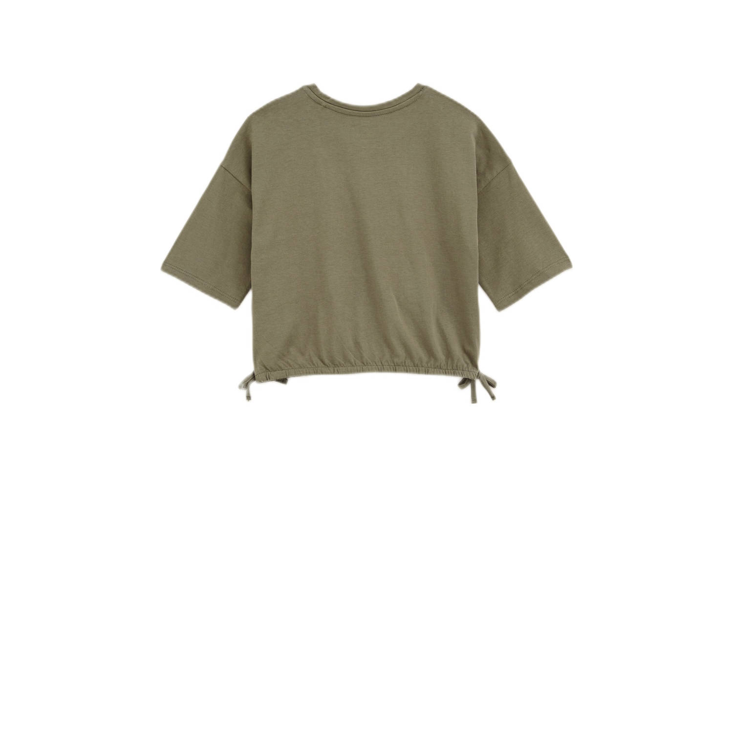 WE Fashion T-shirt kaki