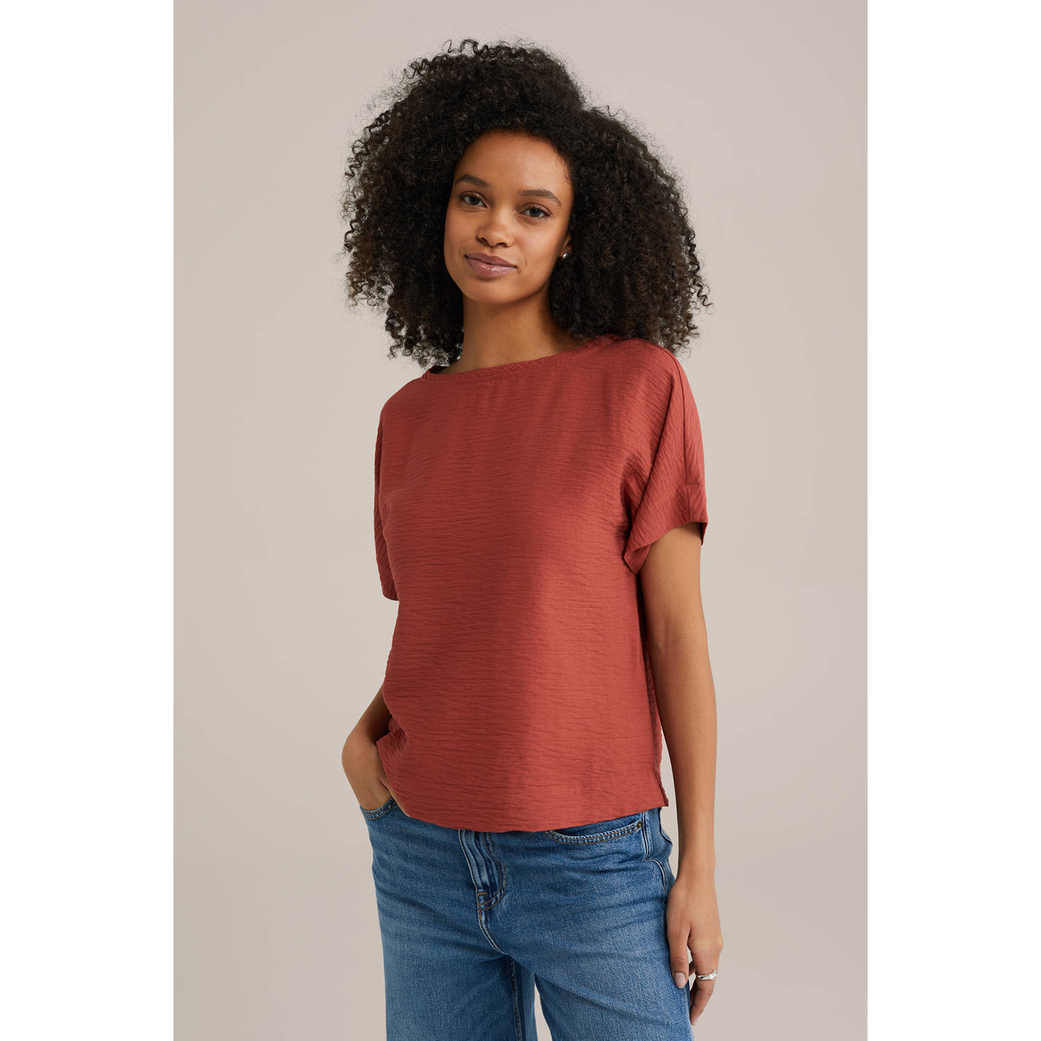 WE Fashion top rood