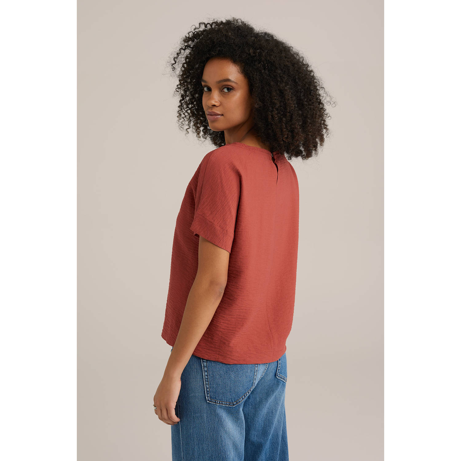 WE Fashion top rood