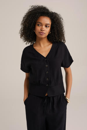blouse zwart