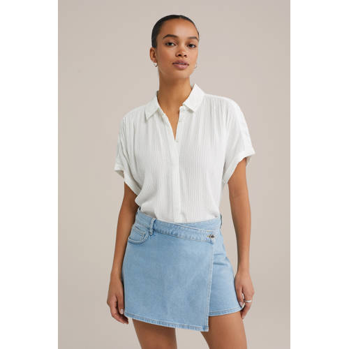 WE Fashion blouse wit afbeelding