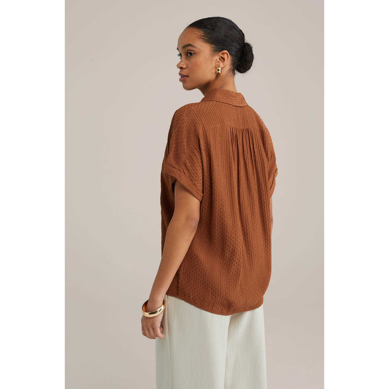 WE Fashion blouse brique