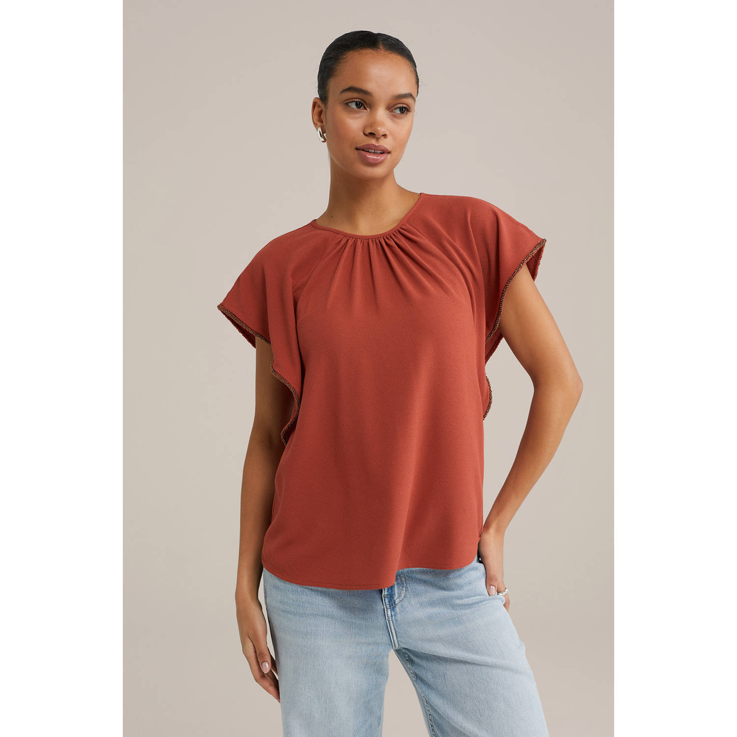 WE Fashion top rood