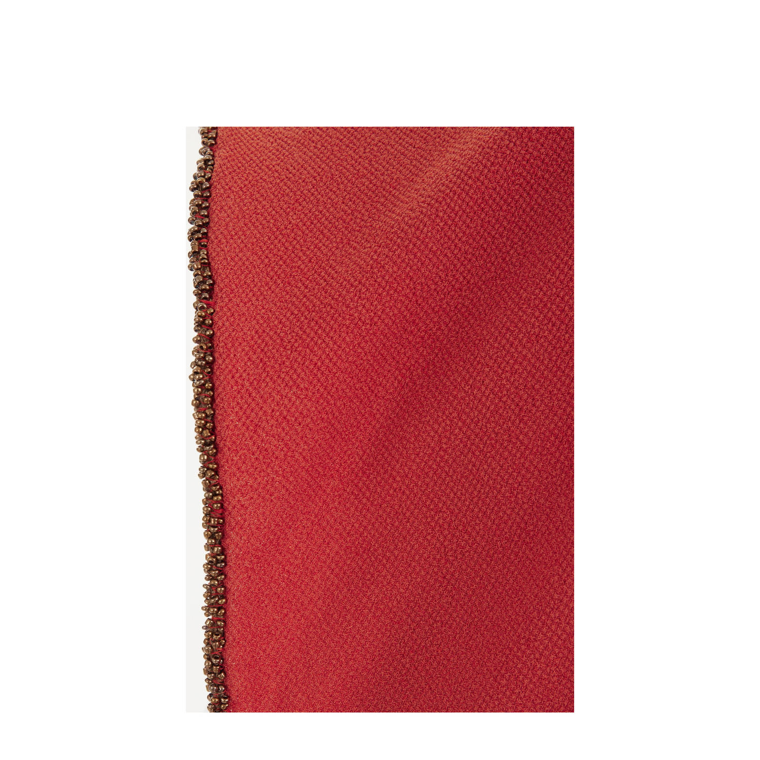 WE Fashion Curve blousetop donkerrood