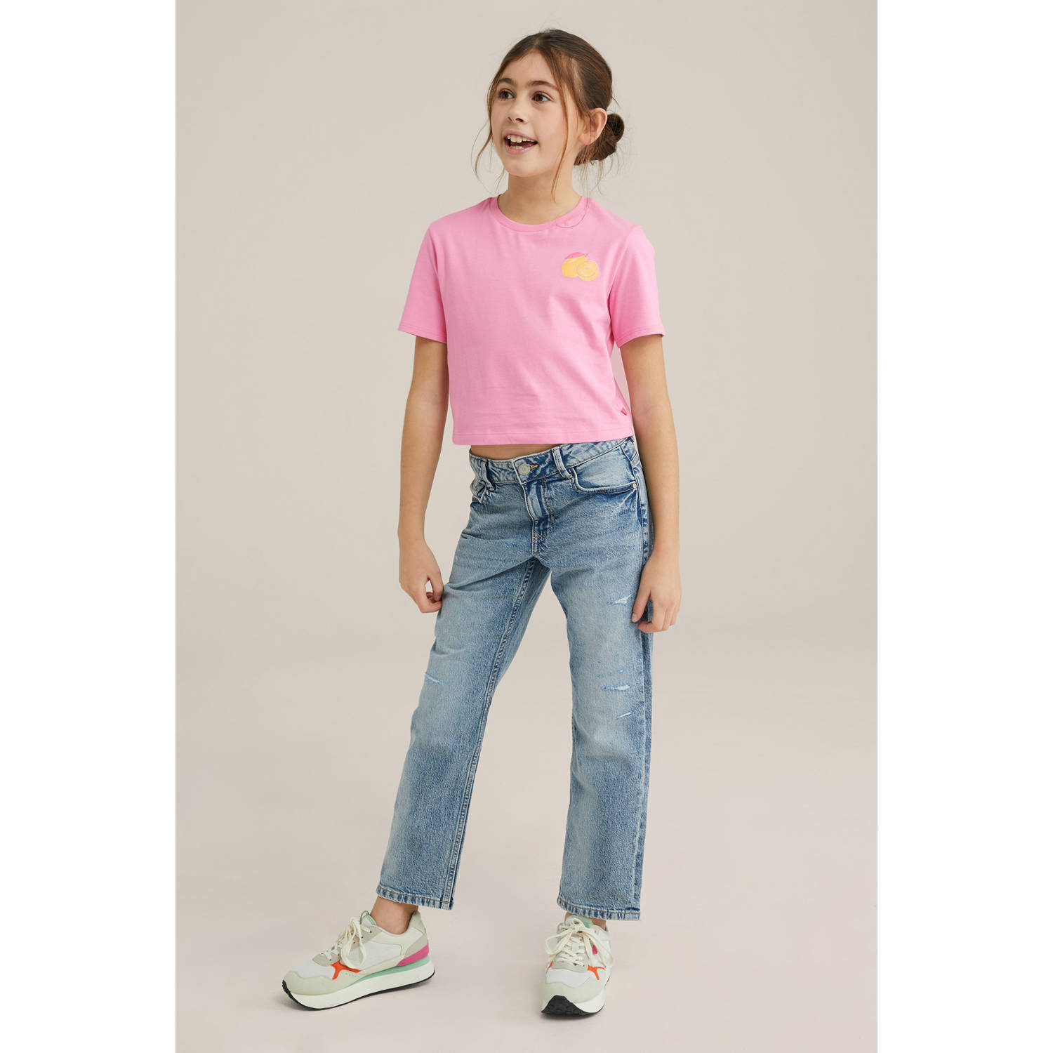 WE Fashion T-shirt roze