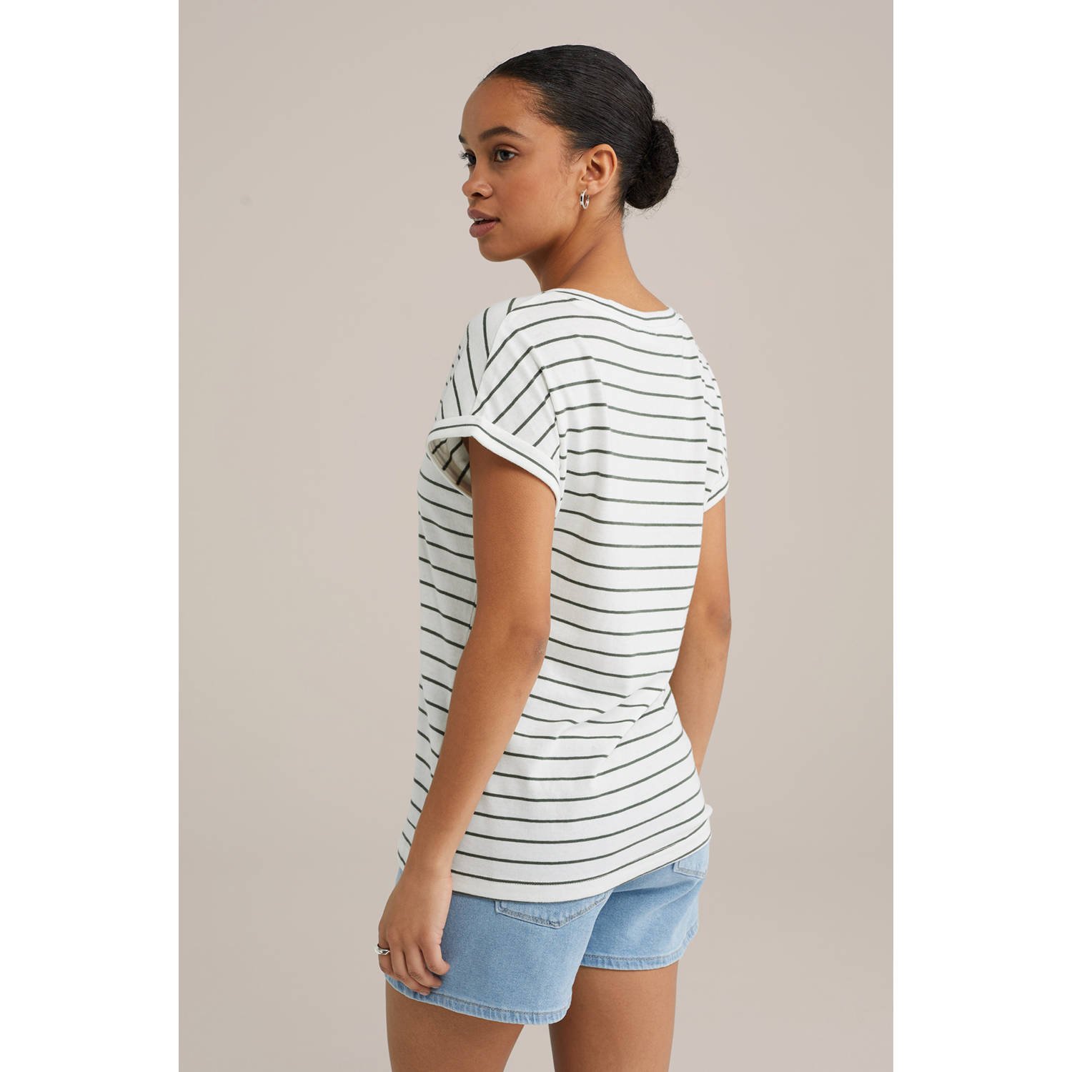 WE Fashion T-shirt ecru