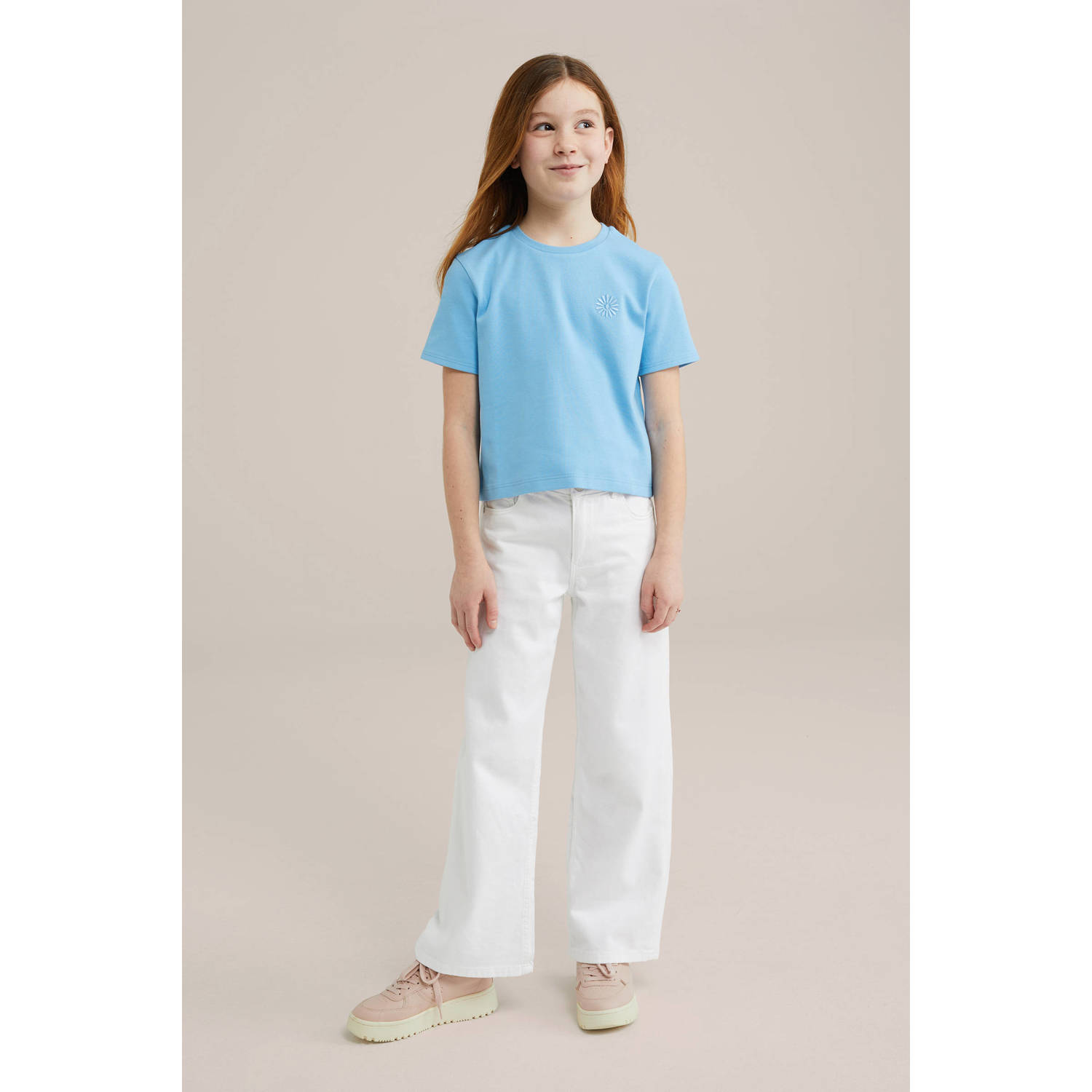 WE Fashion T-shirt blauw
