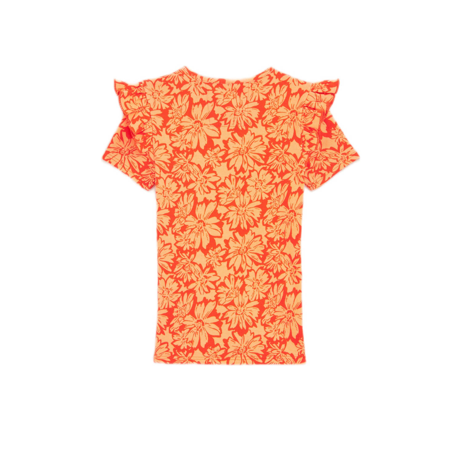 WE Fashion T-shirt oranje geel