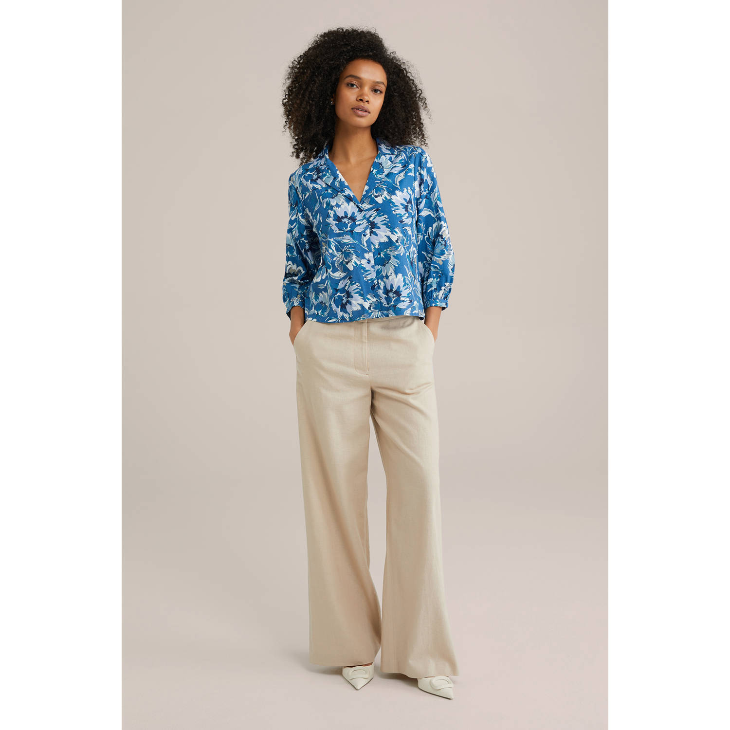 WE Fashion blouse blauw