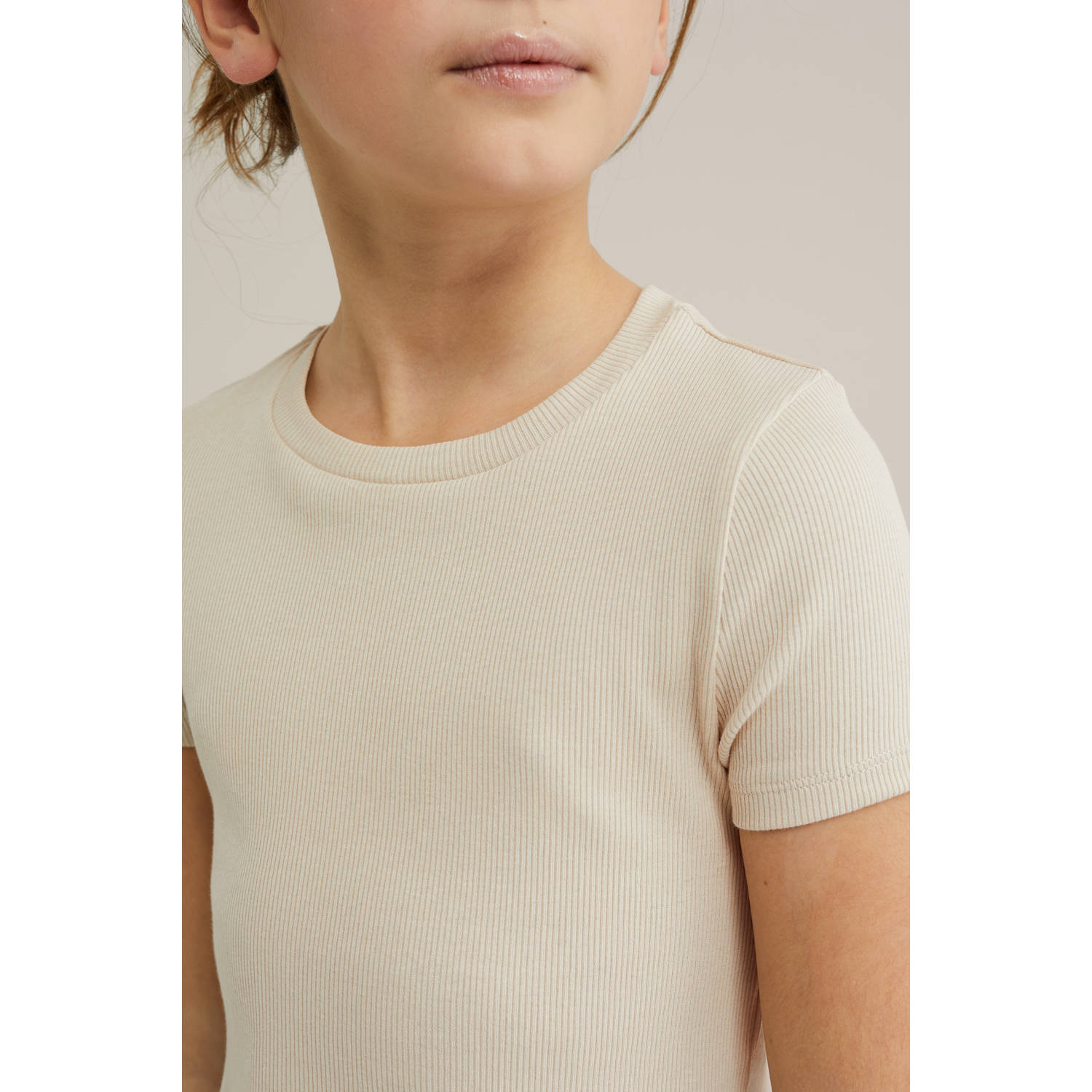 WE Fashion T-shirt ecru