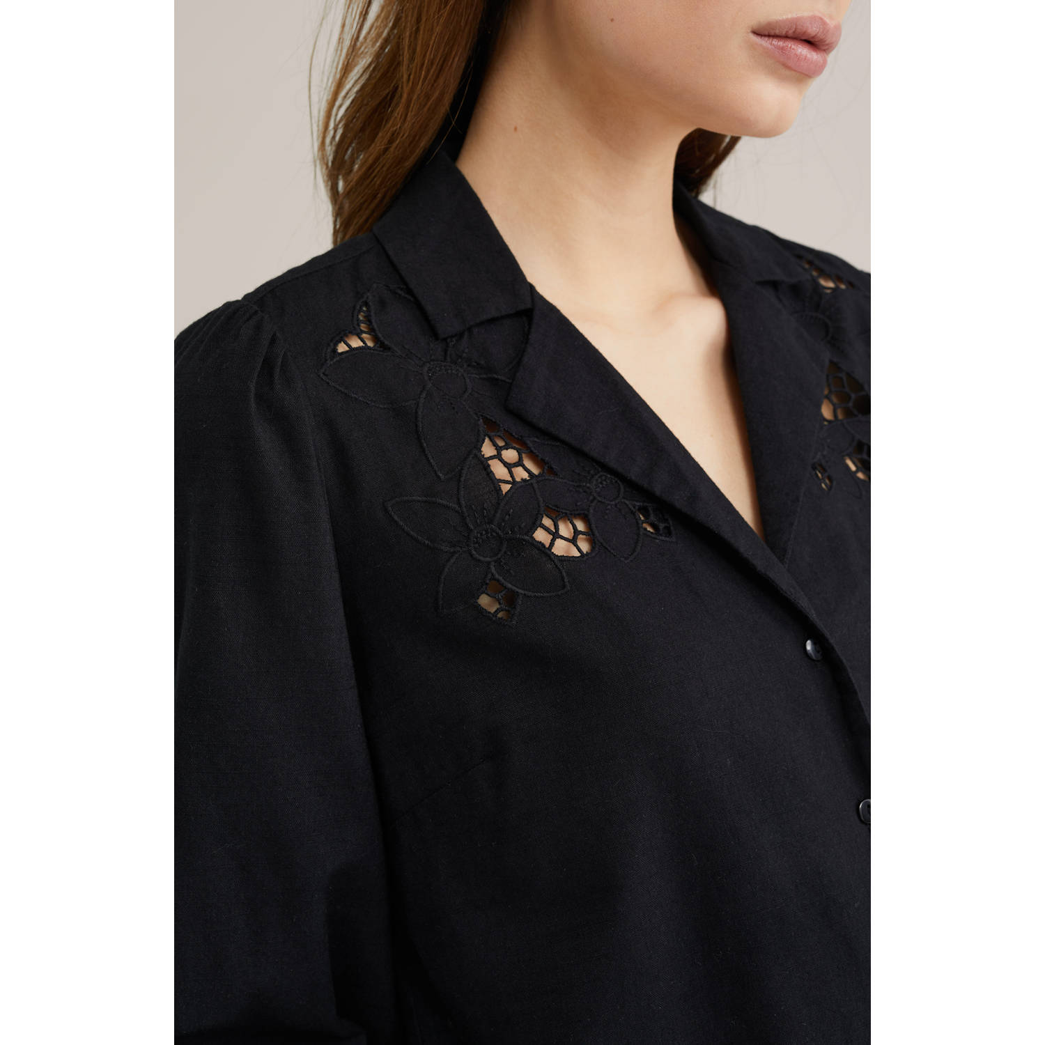 WE Fashion blouse zwart