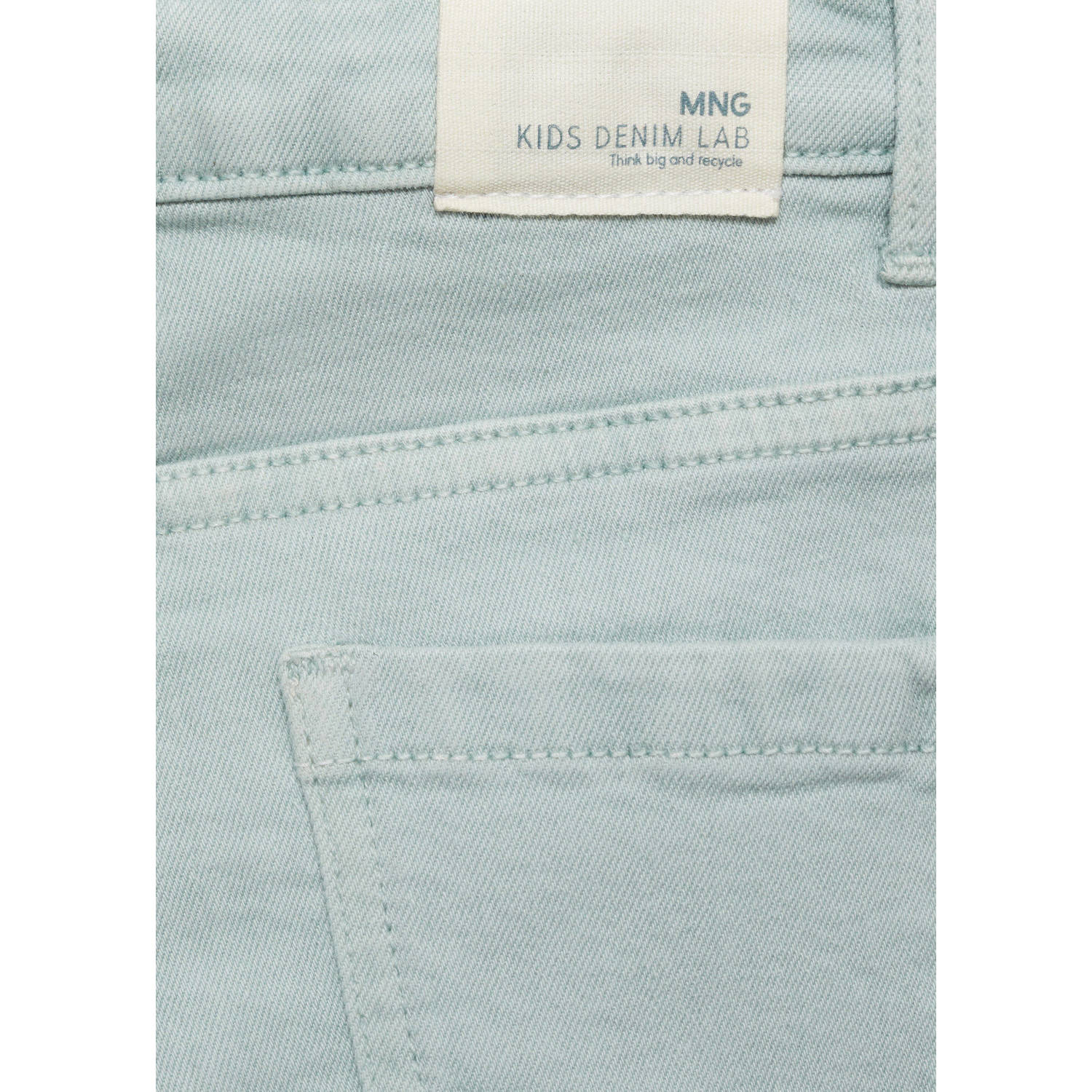 Mango Kids flared jeans turquoise