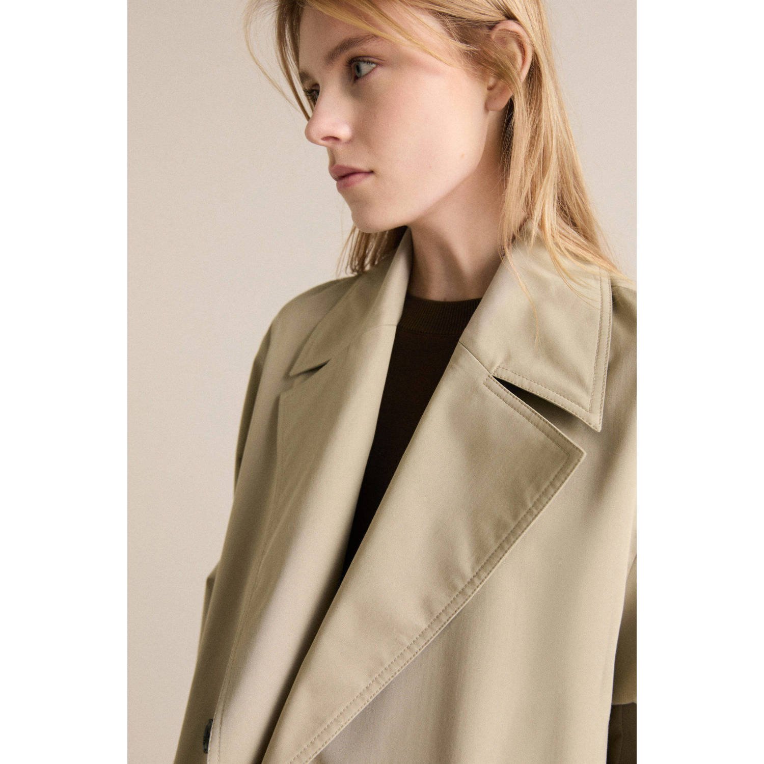 Mango trenchcoat beige