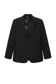 thumbnail: Mango regular blazer zwart