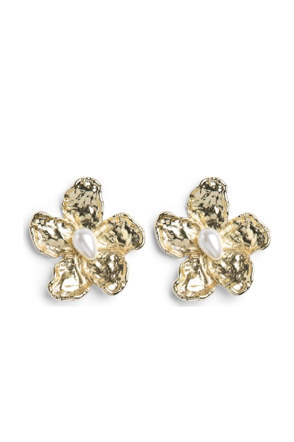 PIECES oorbellen PCSANDRAI goudkleurig