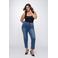 Fox Factor high waist mom jeans GIGI monza blue