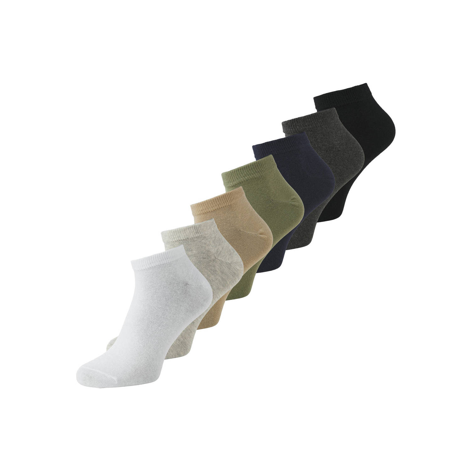 JACK & JONES sneakersokken JACFADE set van 7 multi
