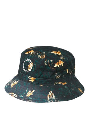 bucket hat JACJJ donkergroen