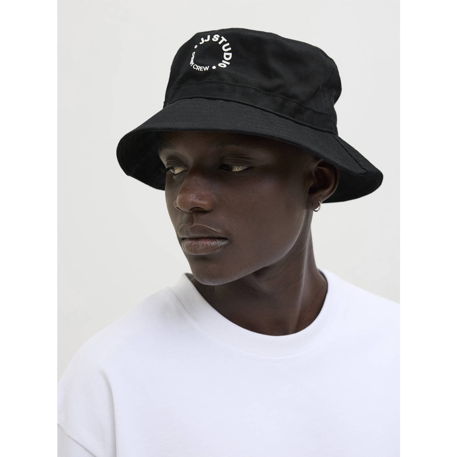JACK & JONES bucket hat JACJJ zwart