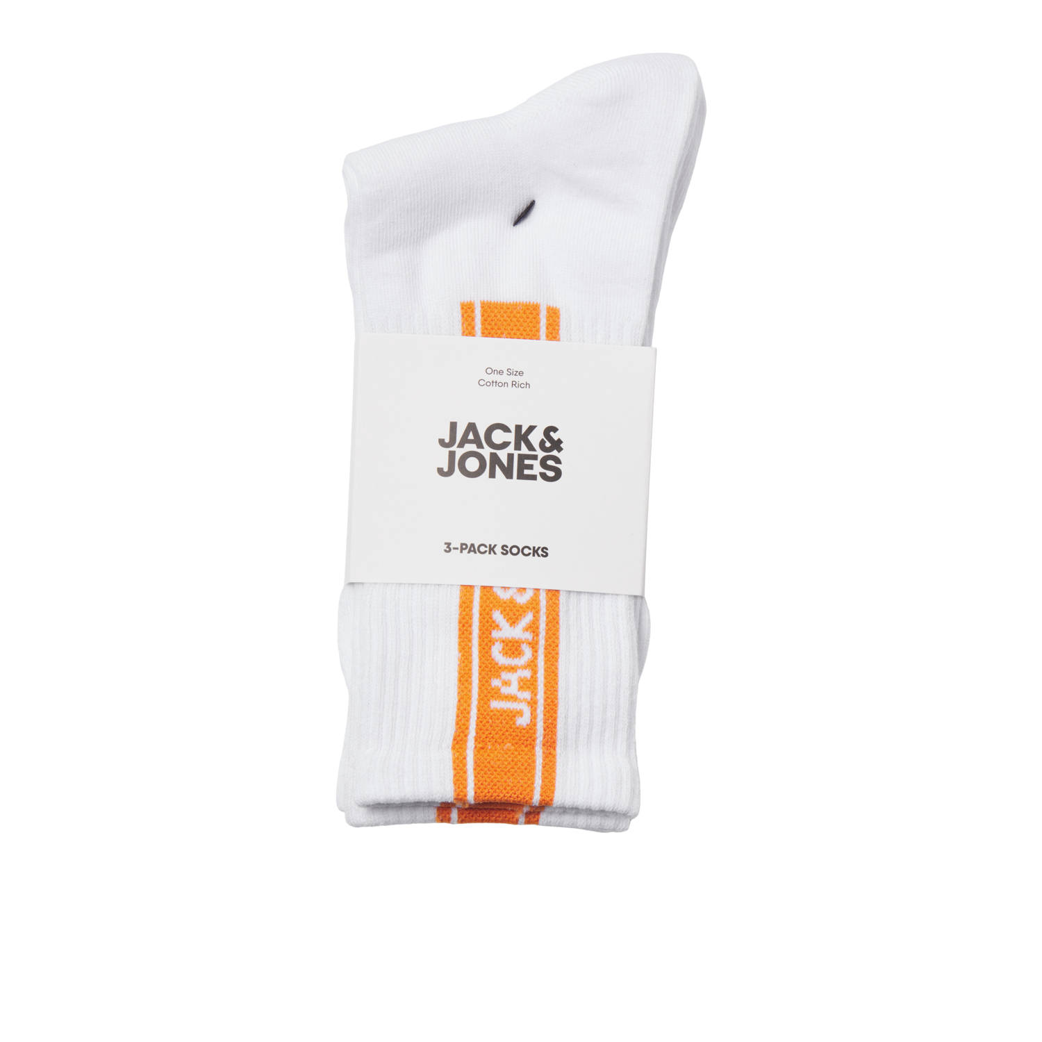 JACK & JONES sokken JACSETH set van 3 wit