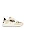 POSH by Poelman Rosie chunky leren sneakers beige/panter