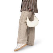 thumbnail: Haboob Polaro leren sneakers wit/beige