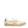Haboob Polaro leren sneakers wit/beige