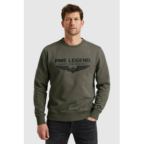 PME Legend sweater donkergroen afbeelding