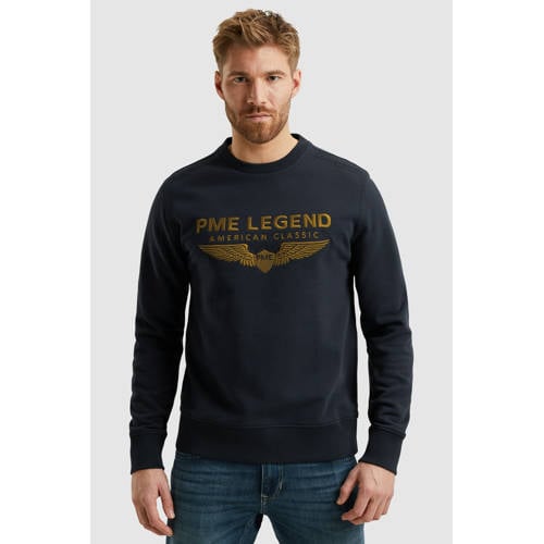 PME Legend sweater donkerblauw afbeelding