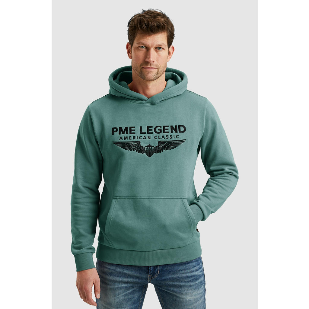 PME Legend hoodie turquoise