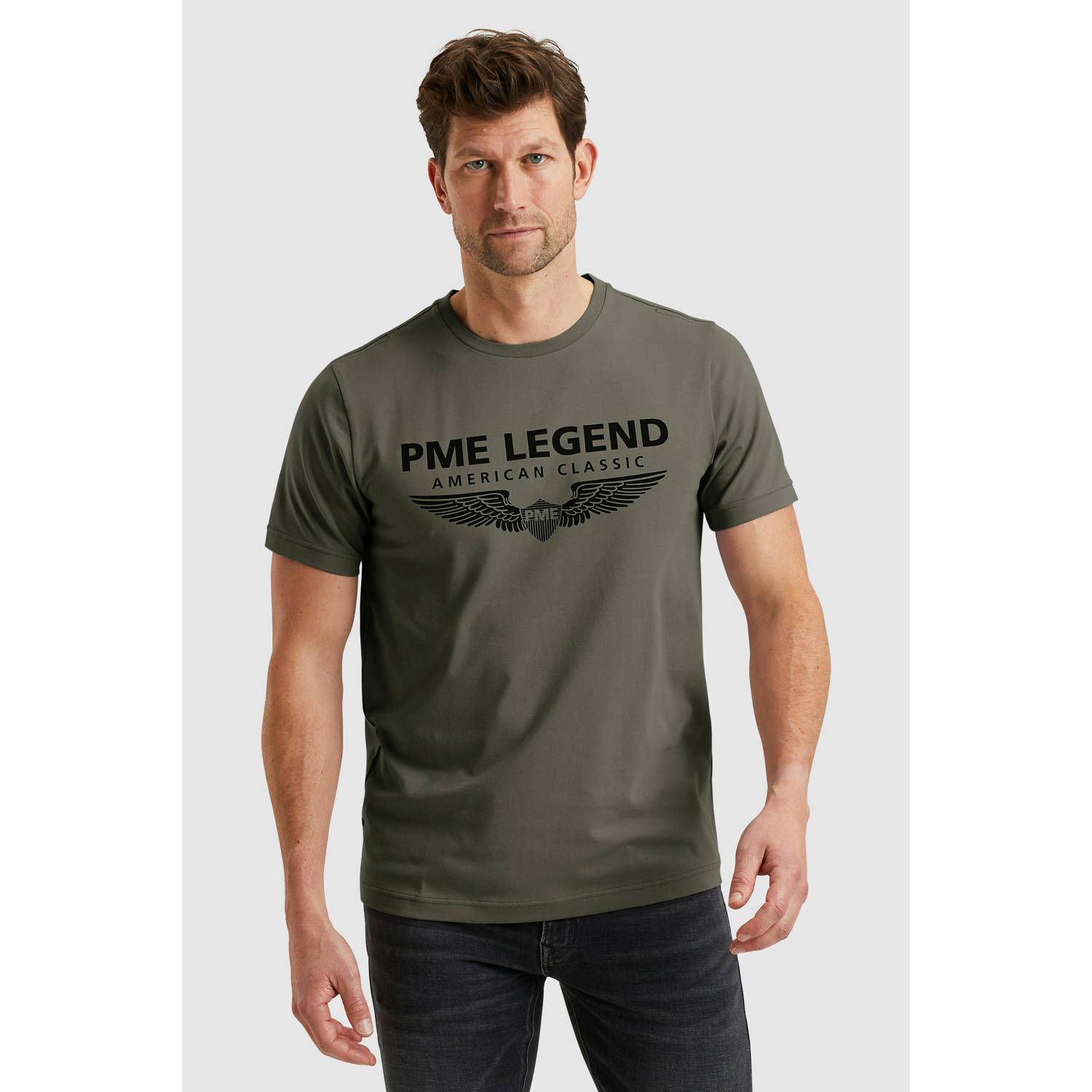 PME Legend T-shirt donkergroen