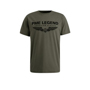 regular T-shirt groen
