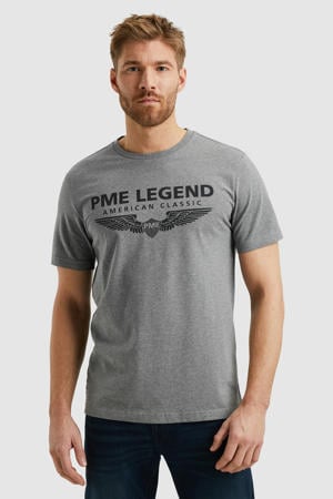 regular T-shirt grijs