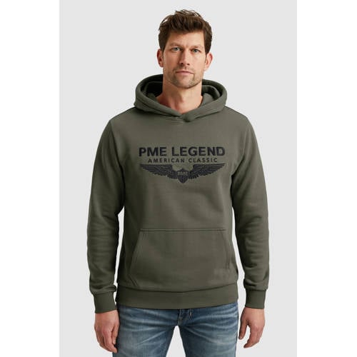 PME Legend hoodie donkergroen afbeelding