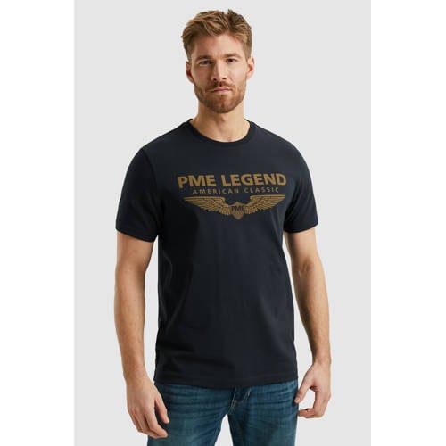 PME Legend regular T-shirt blauw afbeelding