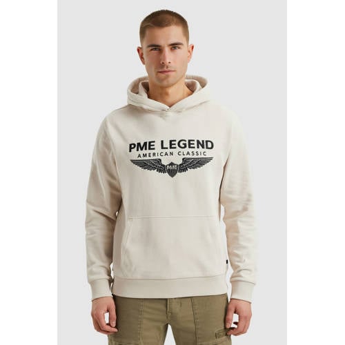 PME Legend hoodie ecru afbeelding