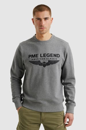 sweater grijs melange