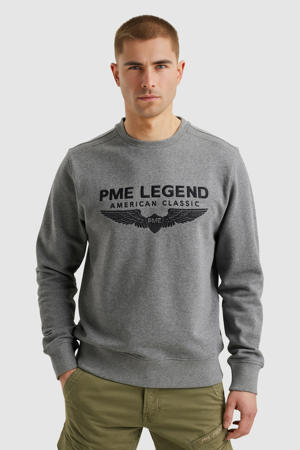 sweater grijs melange