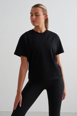 T-shirt Boxy zwart