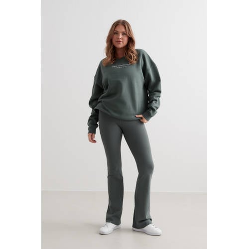 Aim'n sweater Serif grijsgroen afbeelding