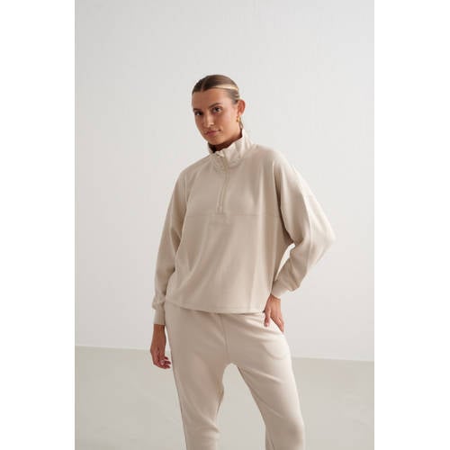 Aim'n sweater Comfy beige afbeelding