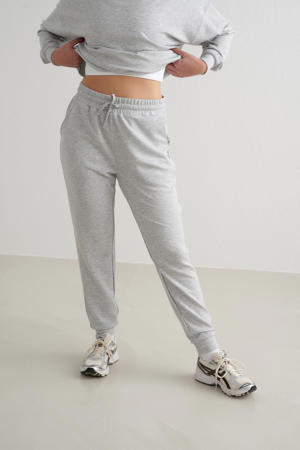 joggingbroek Comfy lichtgrijs melange