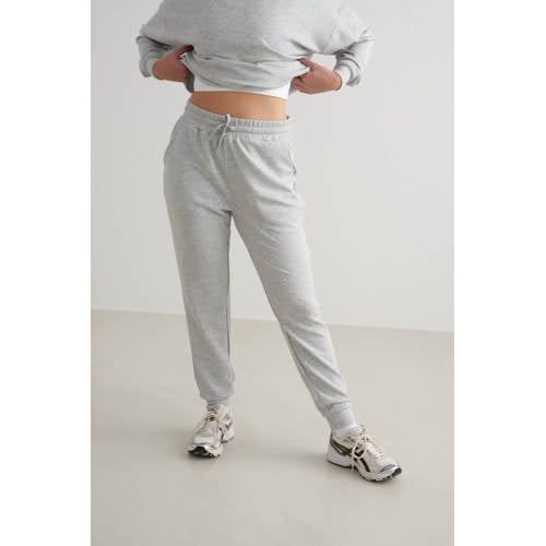 Aim'n joggingbroek Comfy lichtgrijs melange afbeelding