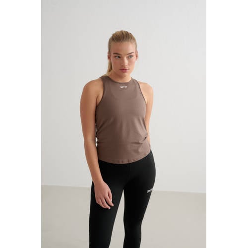 Aim'n sporttop Soft Basic bruin afbeelding