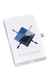 thumbnail: Burlington sokken Argyle 2-Pack SO - set van 2 blauw