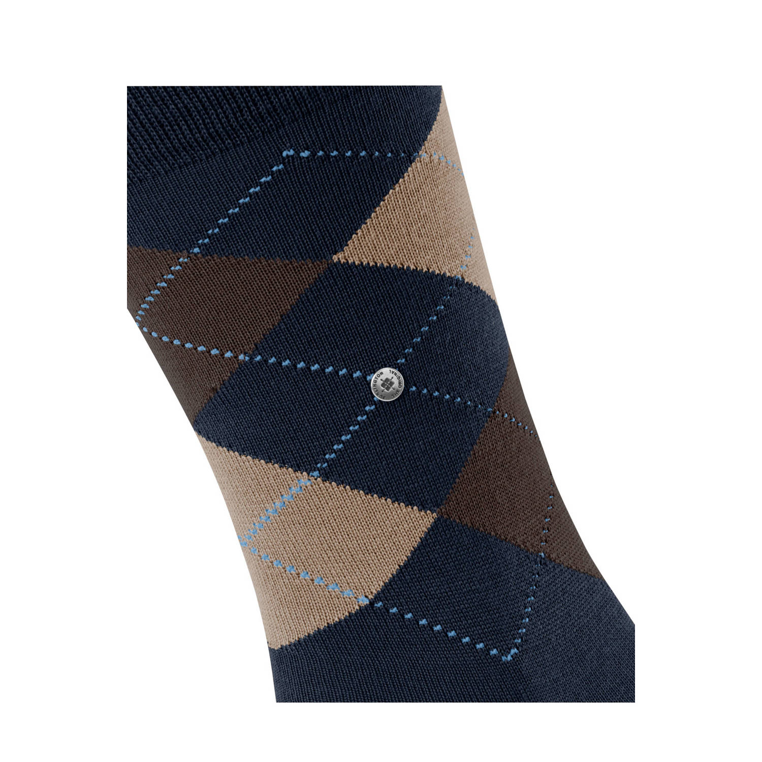 Burlington sokken Edinburgh SO donkerblauw